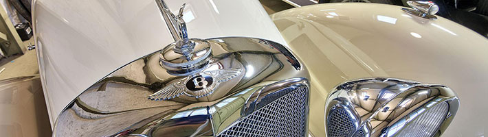 HDR photo of classic Bentley